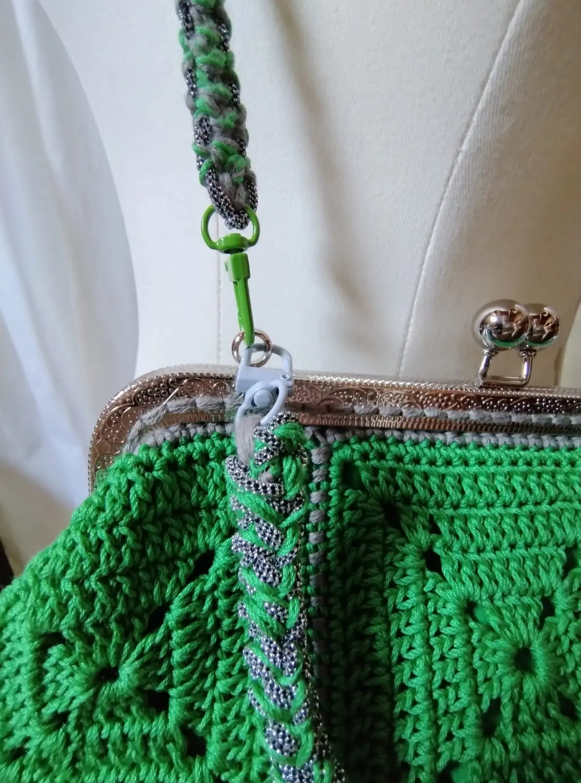 'Alberta' Borsa Versatile - Lusso Artigianale rem_fattoamanoperte