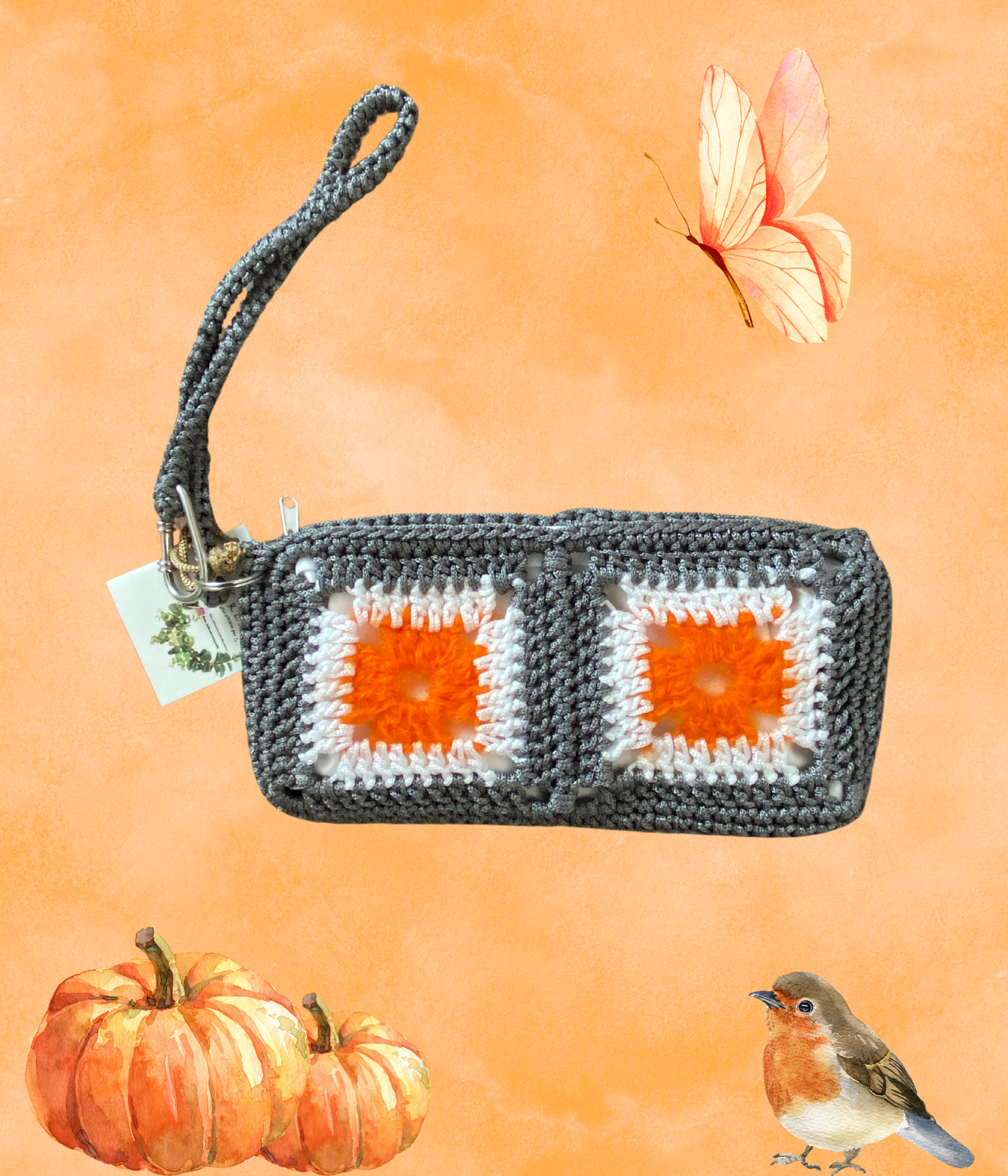 Il nostro Borsello all'uncinetto offre una soluzione pratica e stilosa per chi cerca comodità senza rinunciare all'eleganza. Realizzato a mano in cotone, con chiusura zip in metallo per sicurezza e stile.