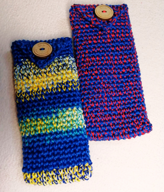 'Gaetano' Portaocchiali in Cotone - Protezione Colorata e Pratica per i Tuoi Occhiali