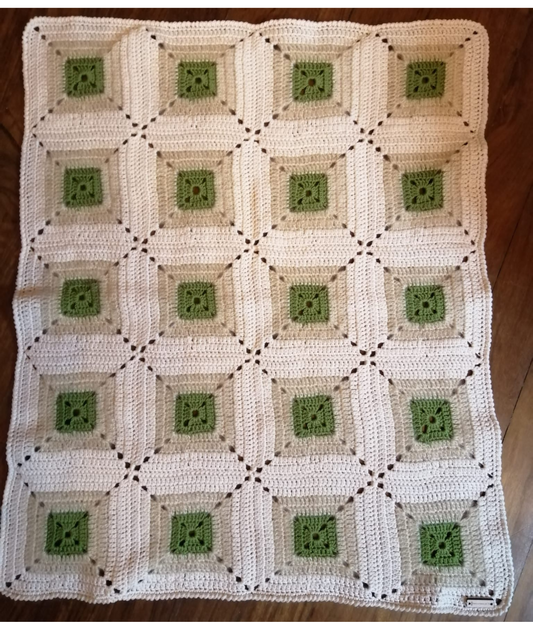 'LEA' Copertina per Neonato in Cachemire, mohair e lana merino - Dolcezza e Comfort per i Più Piccoli