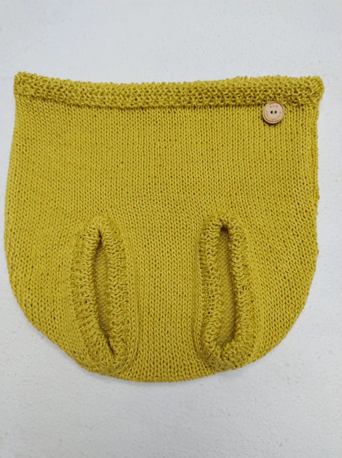 Mirco – Pantaloncino Neonato in Cotone ai Ferri REM fatto a mano per te