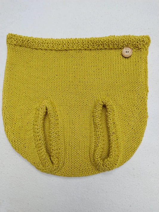 Mirco – Pantaloncino Neonato in Cotone ai Ferri REM fatto a mano per te