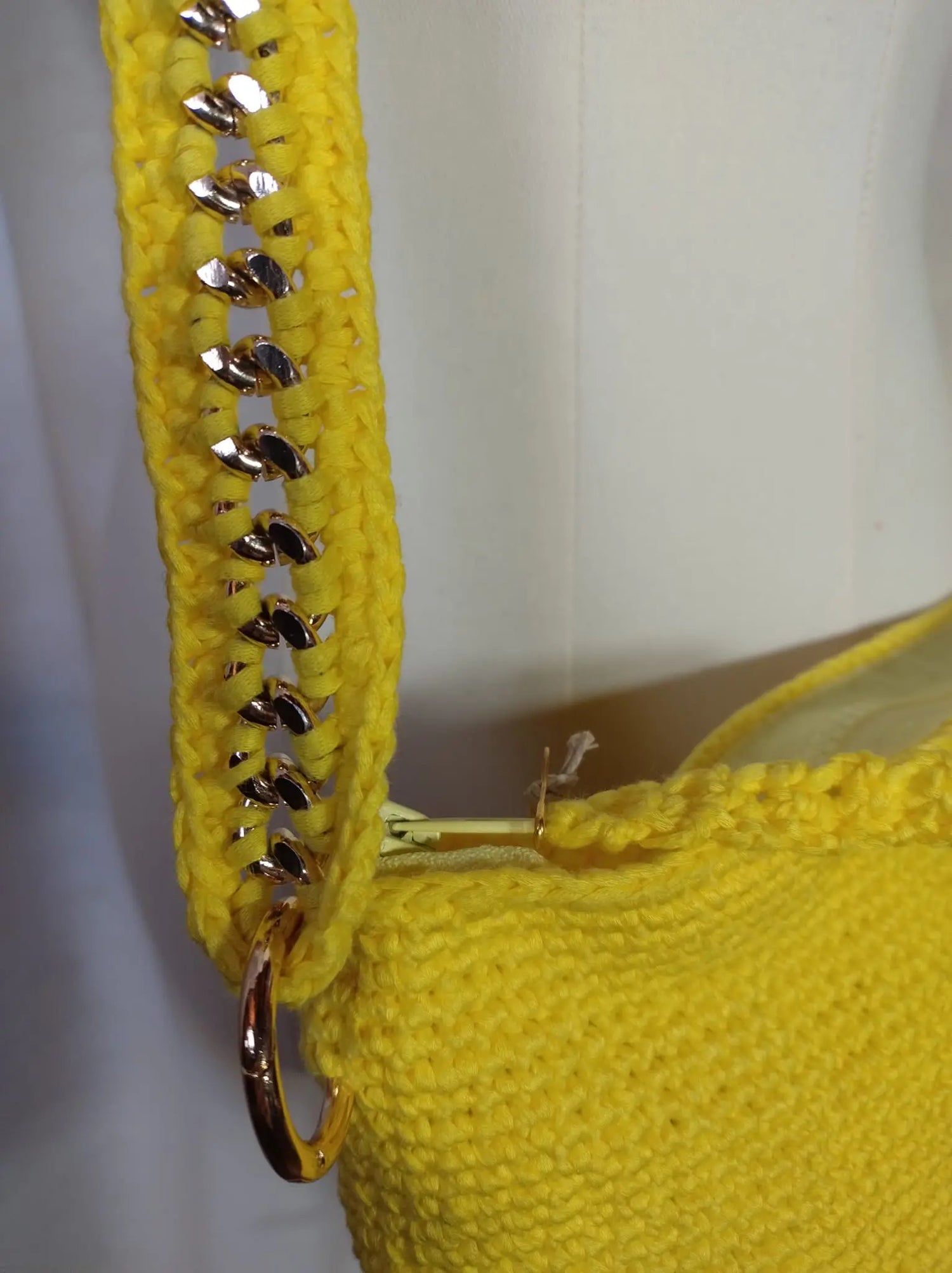 'Birka' Borsa Artigianale - Spaziosa e Personalizzabile in Cotone e Mohair rem_fattoamanoperte