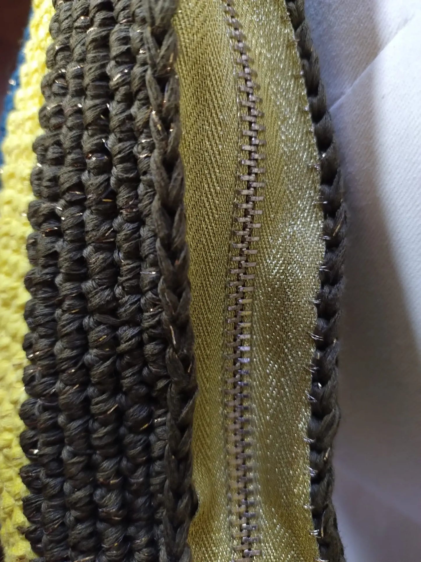 'Birka' Borsa Artigianale - Spaziosa e Personalizzabile in Cotone e Mohair rem_fattoamanoperte