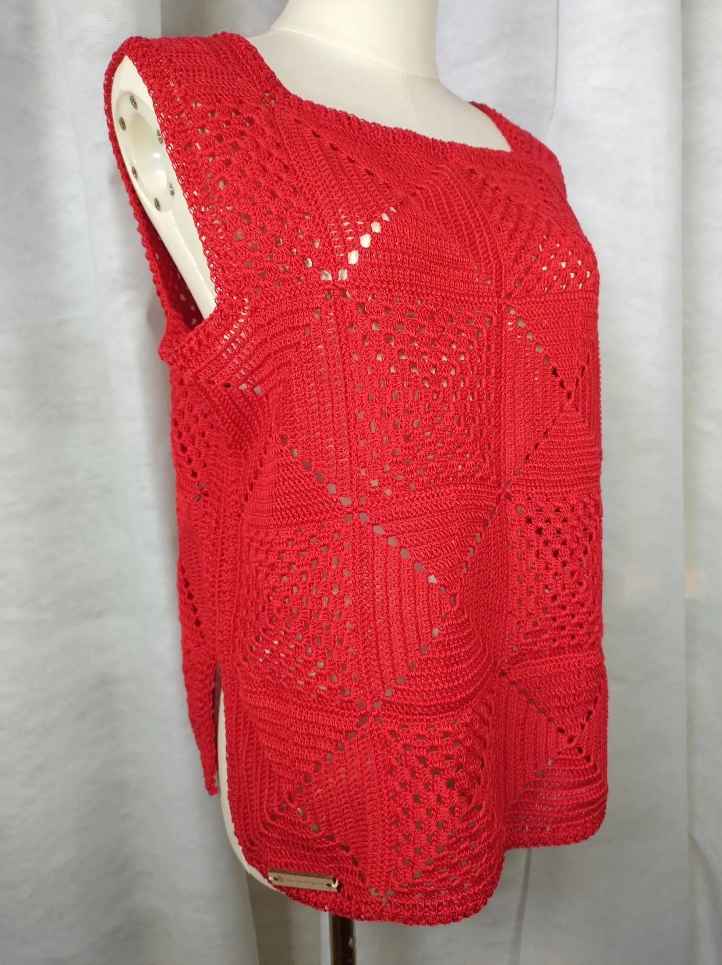 Linea Idreno – Maglie uncinetto Cardigan, Gonna e Top in cotone handmade REM fatto a mano per te