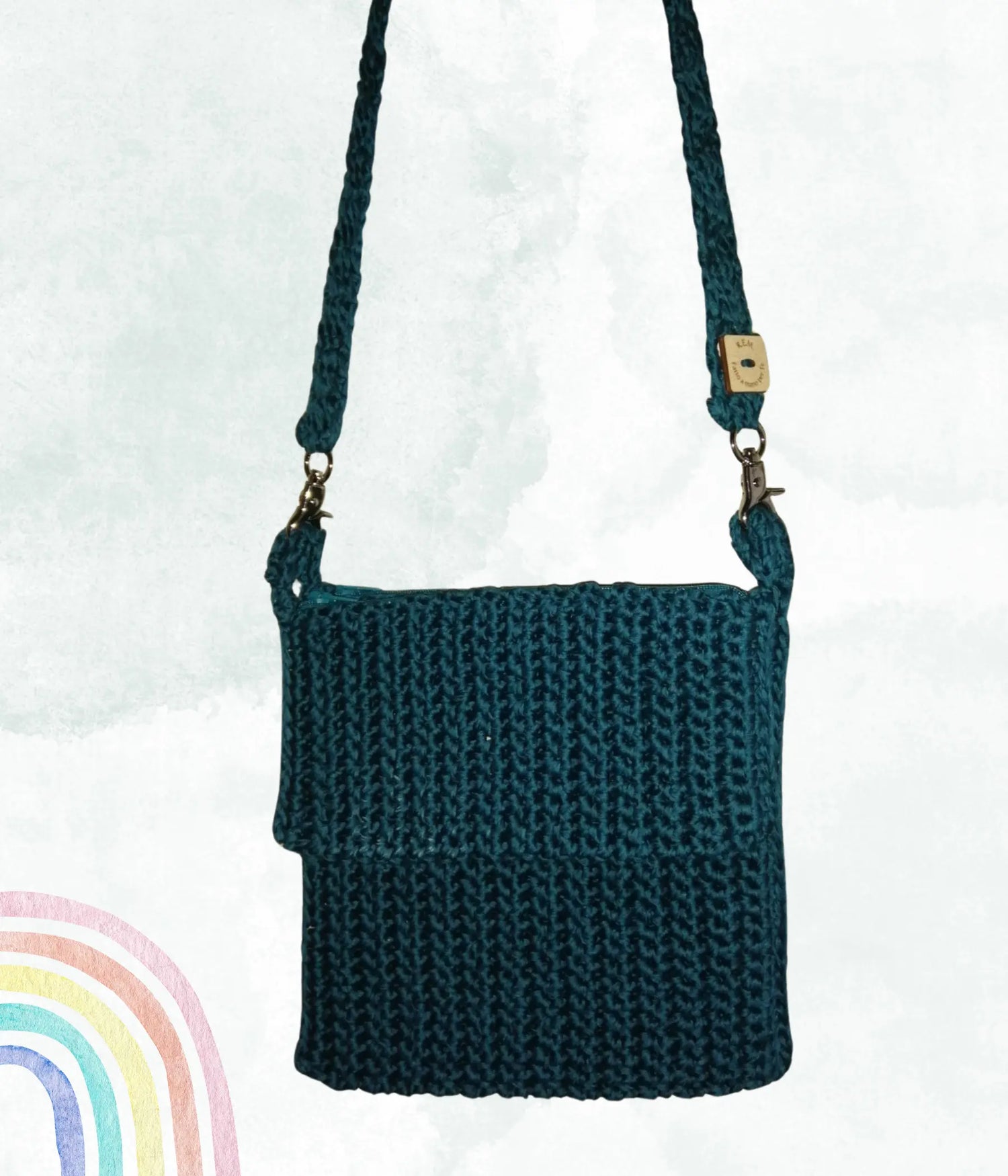 Esplora la versatilità con 'Chicchissima', la nostra borsa doppia in spighetta di cotone realizzata all'uncinetto. Perfetta per ogni occasione, trasformala da capiente a mini in un attimo.