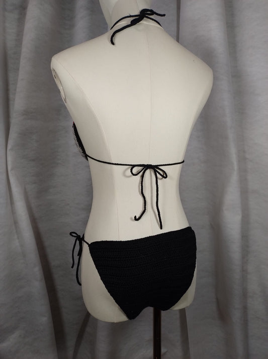 ‘Rapallo’ Costume all'uncinetto - Eleganza Artigianale per le Tue Vacanze