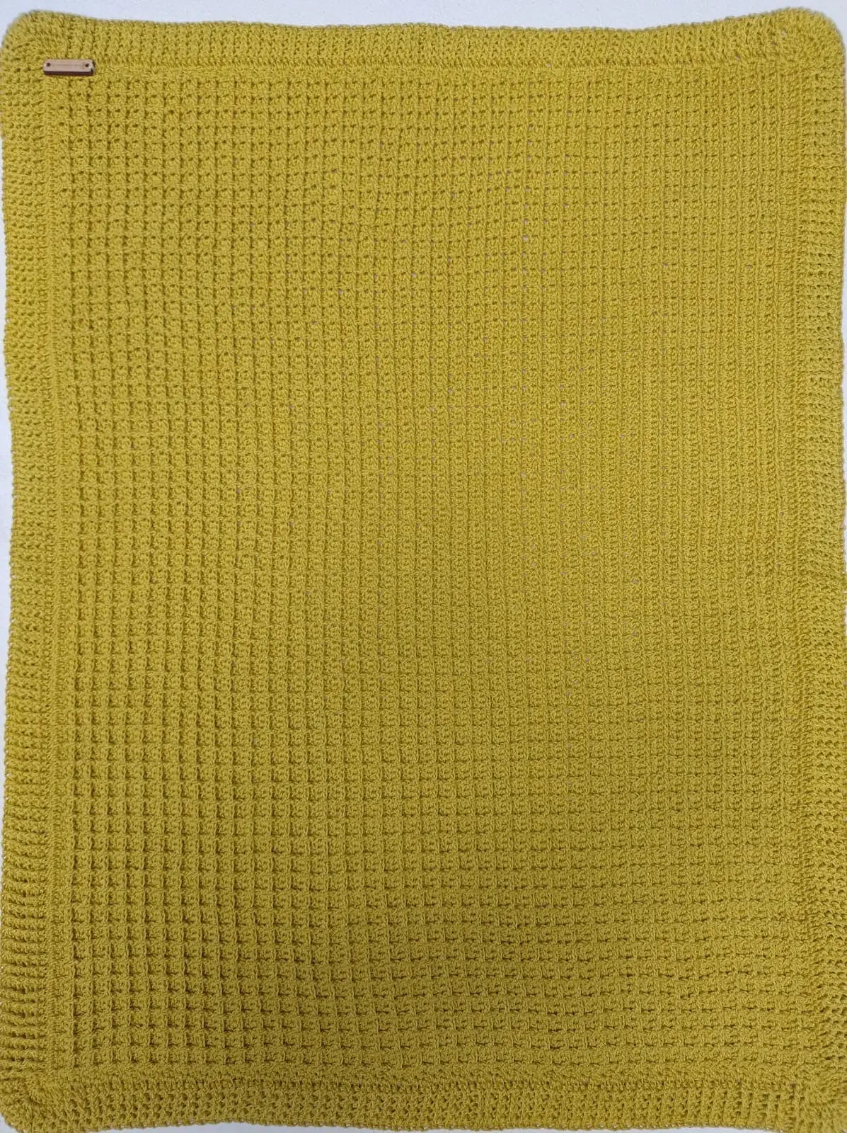 Tea – Copertina in Cotone all’Uncinetto Punto Waffle REM fatto a mano per te
