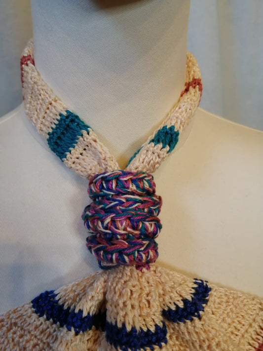 'Brando' Top in Cotone Nilo - Un Mosaico di Colori per Ogni Stagione