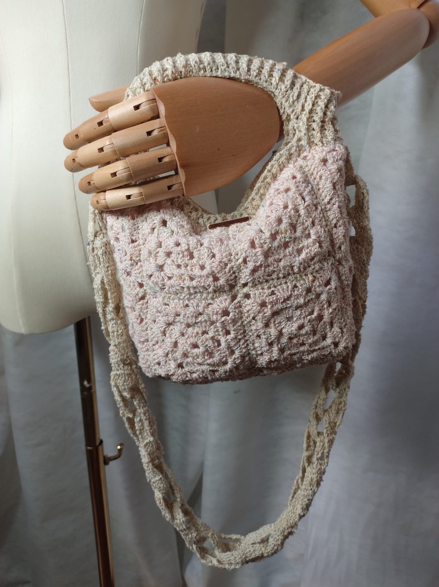 'Miriana' Borsa uncinetto Fatta a mano - Granny square