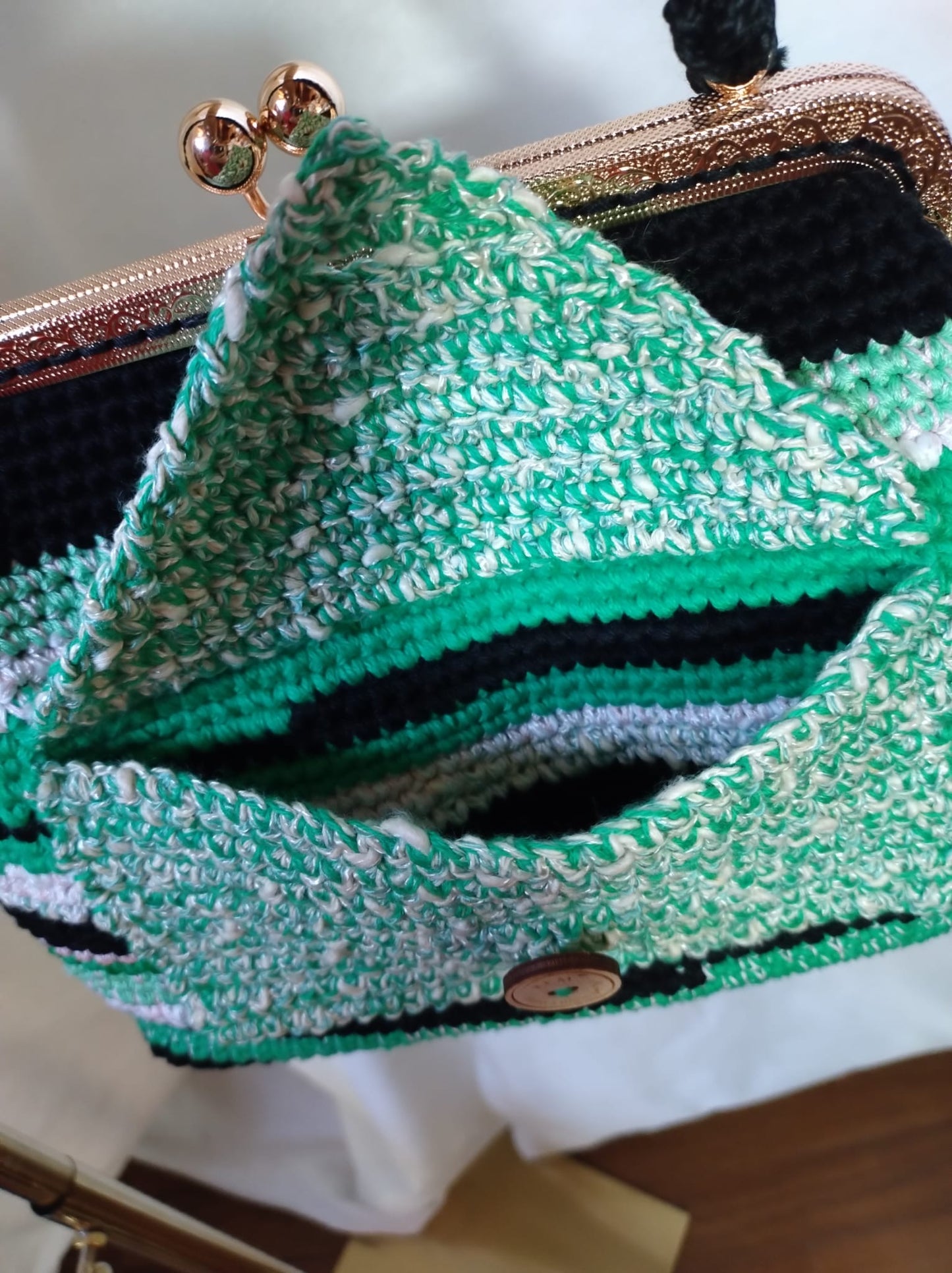 Serie ‘Astrid’ borse artigianali eleganti in cotone