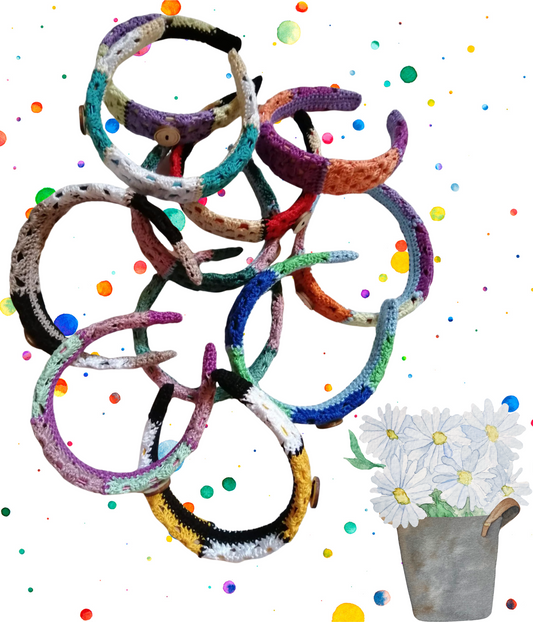 'Carletto' Cerchietto all'uncinetto - Eleganza e Comfort per i Tuoi Capelli