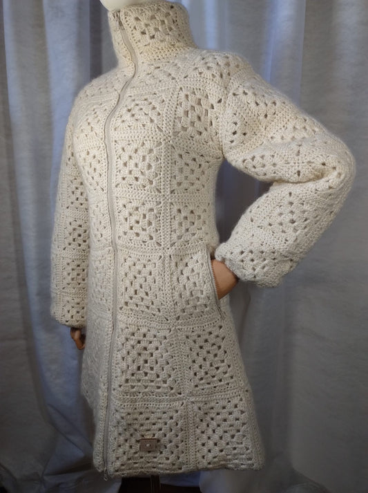 'Luca' Cappotto in Cachemire e Mohair - Calore e Raffinatezza Artigianale