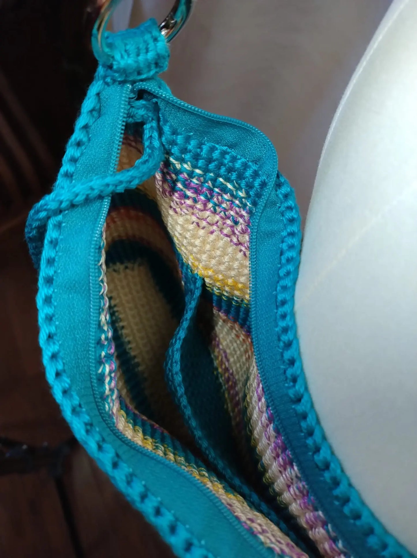 'Birka' Borsa Artigianale - Spaziosa e Personalizzabile in Cotone e Mohair rem_fattoamanoperte